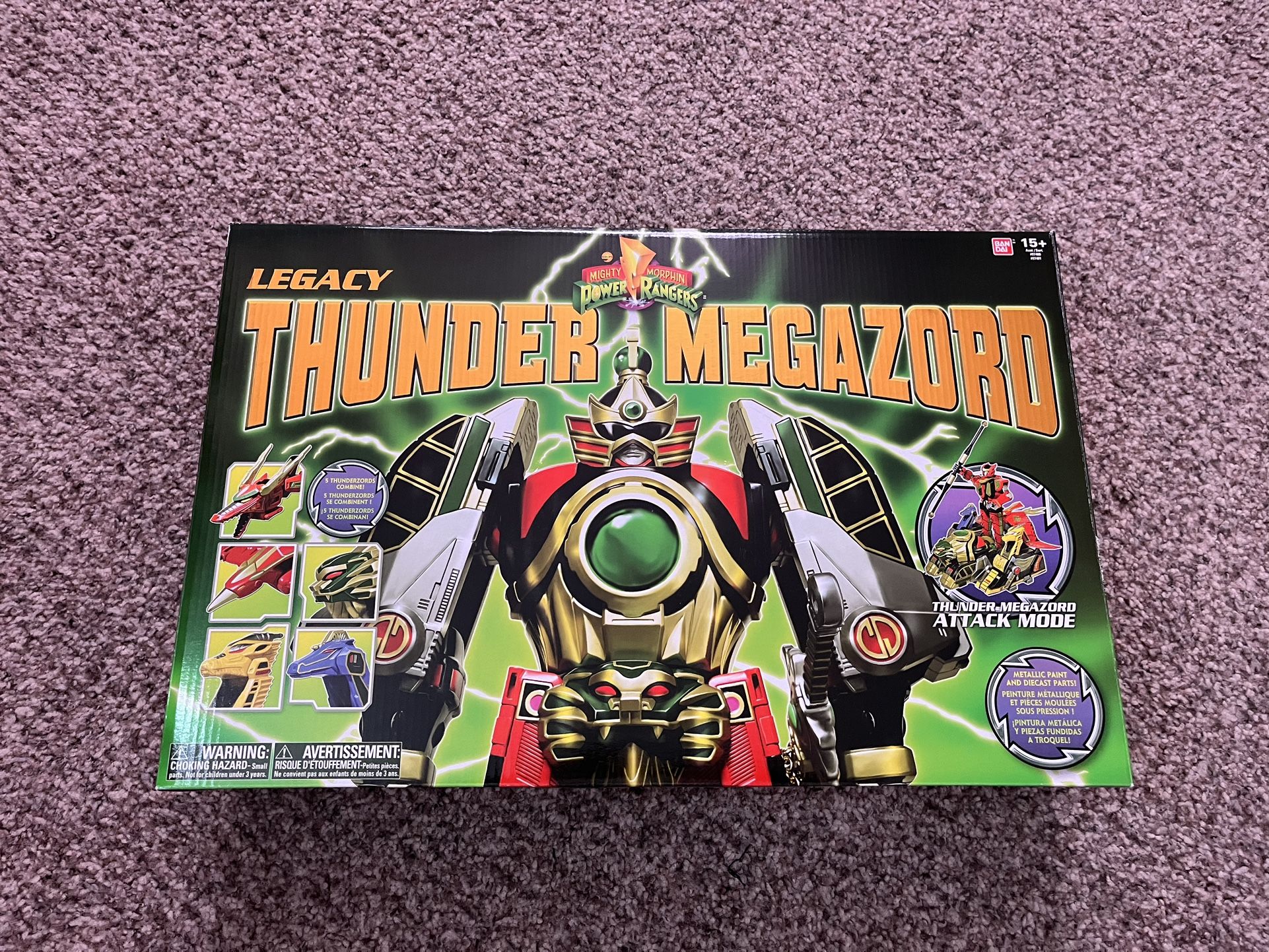 Power Rangers Legacy Thunder Megazord