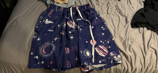 Galaxy purple shorts size medium