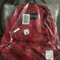 JanSport Superbreak One Red Tape Backpack