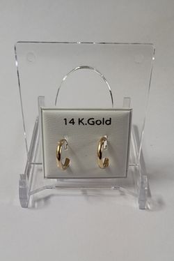 14k GOLD ARRACADA EARINGS