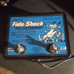 Garden Electric Pet Deterrent..Fido-Shock