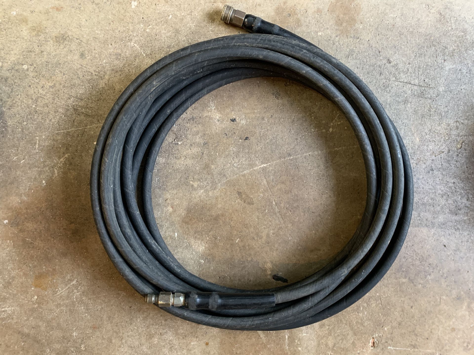 50’ pressure washer hose 3/8” quick connectors