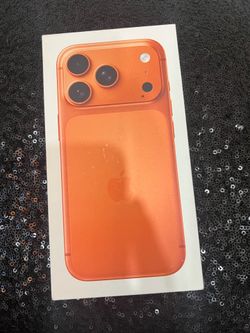 Apple iPhone 17 Pro orange unlocked I also have pro max I can deliver now