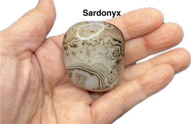 Sardonyx Polished stone 44.5g