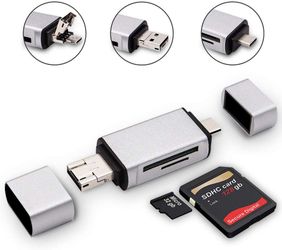 3 in 1 SD Card Reader