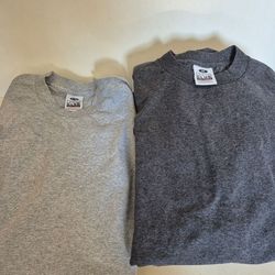 PRO CLUB MEN'S HEHEARYWEIGHT COTTON SHORT SLEEVE T SHIRT 6 PC 2XL & 2 PC 2XL TALL