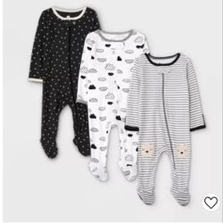 Newborn Mitted Jammies