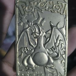 Pokemon gold card