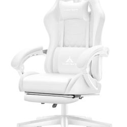 Gaming Chair (white) Will Deliver