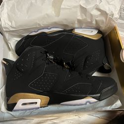 Air Jordan’s 6 Retro Dmp Black/metallic Size11.5