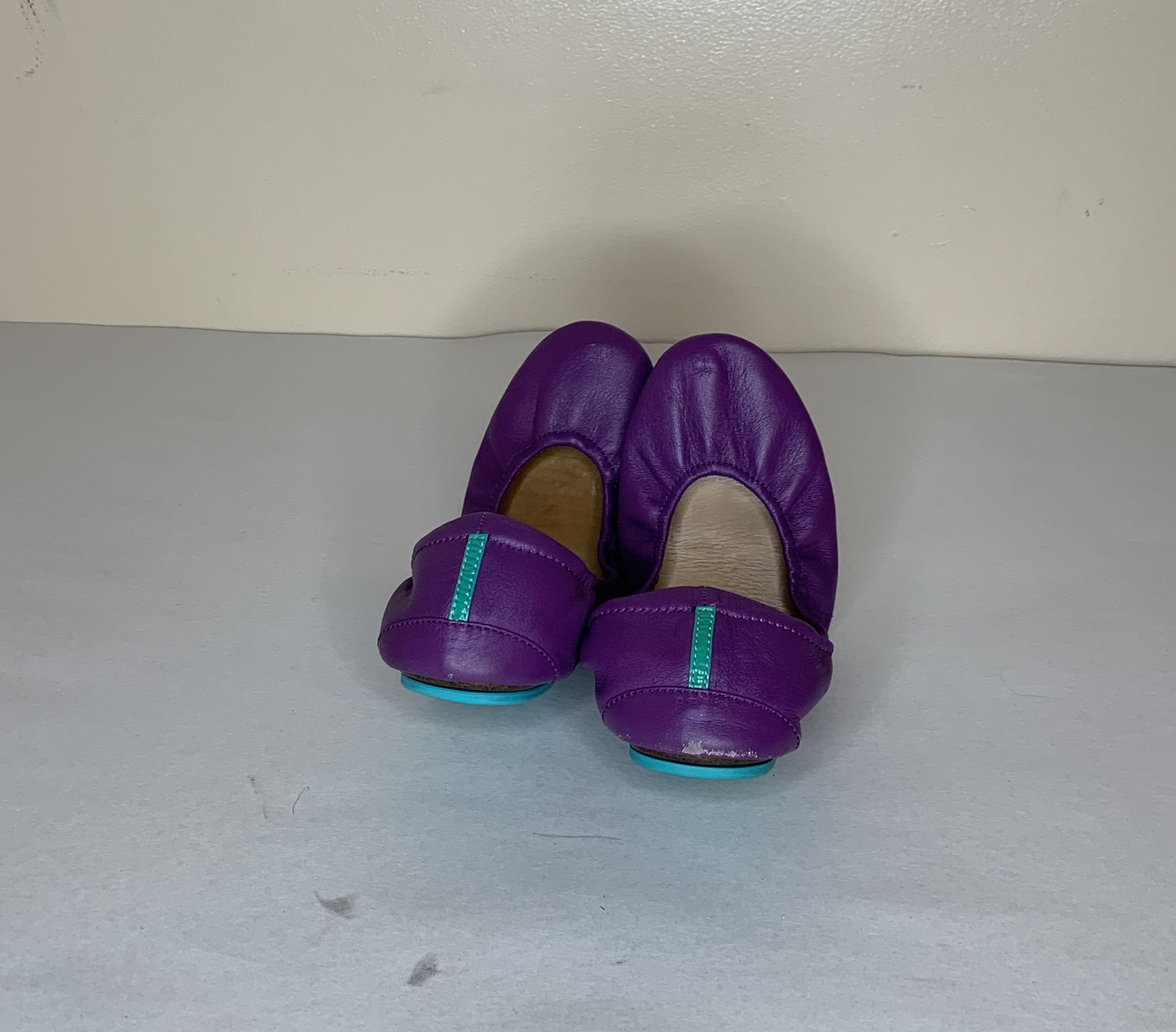 Tieks Gavrieli Womens Shoes Flats Size 8 Classic Lilac Purple Leather Ballet  Pre-own