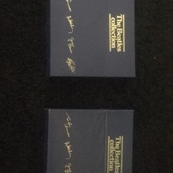 2 sets of Blue Beatles collection complete .