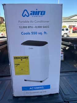 Airo Comfort Portable Air Conditioner 12000 BTU