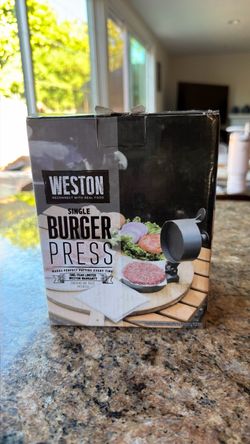 New Williams Sonoma burger press