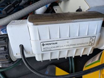 Used Pentair salt cell chlorinator with transformer in Good working condition