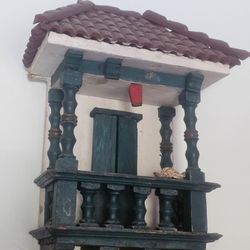Colombian Wood Balcony Wall Decor