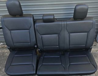 2020 - 2024 FORD F150 REAR FOLD UP REAR BENCH SEAT BLACK