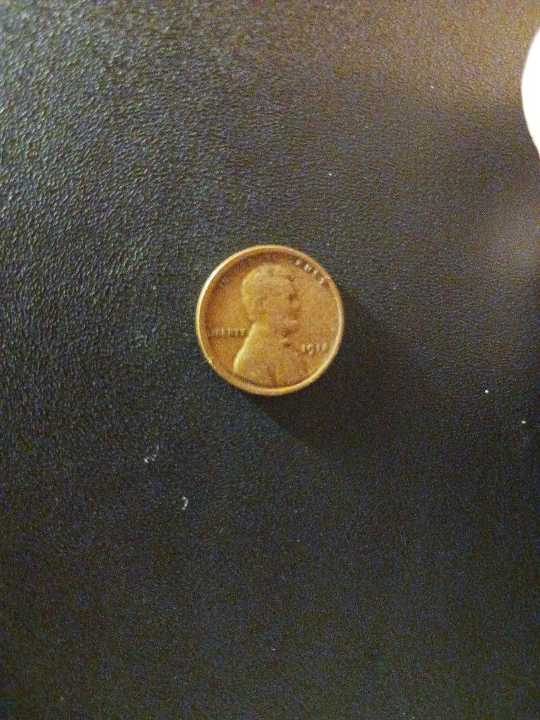 1918 No Mint  Wheat Penny Error