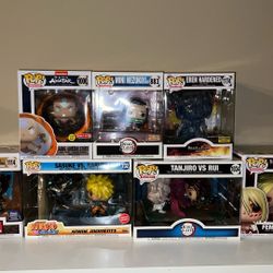 Assorted 6 Inch & Moments Funko Pops