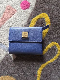 Dooney & Bourke Blue Wallet