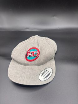 P.T.’s Gray Wool Blend Newsboy Cap