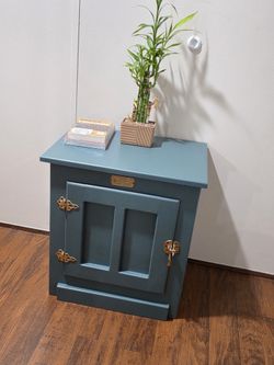 White Clad end table