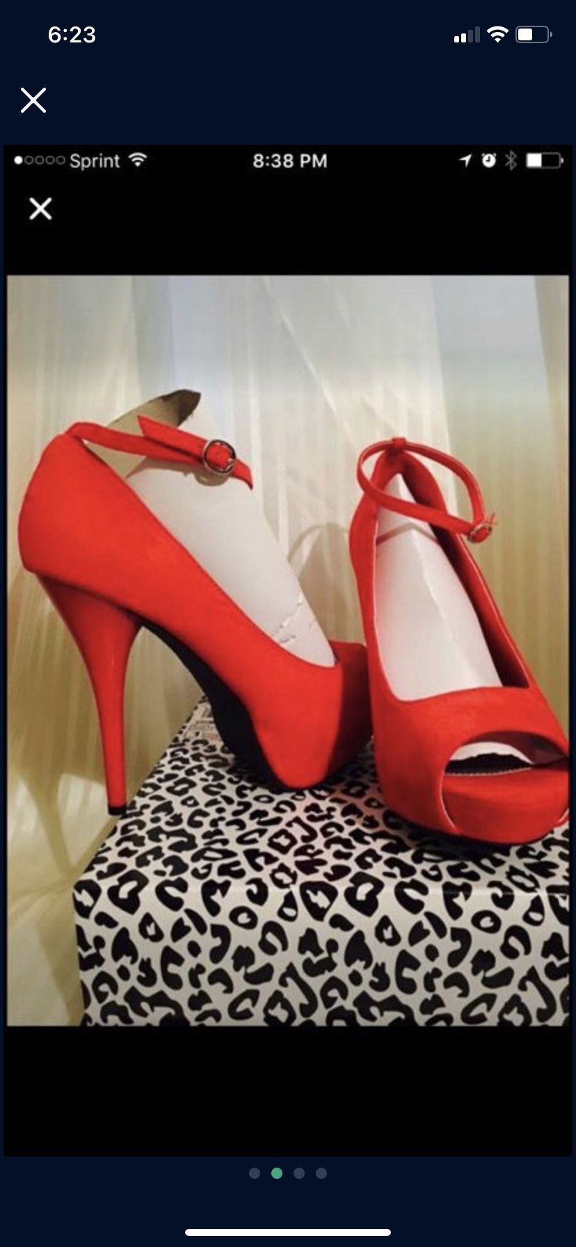 Women Shoes Red