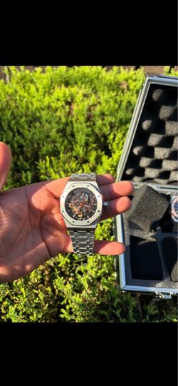 Skeleton men’s watch 41mm