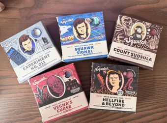 Dr Squatch Stranger Things Soap 5 Bar Lot Limited Edition