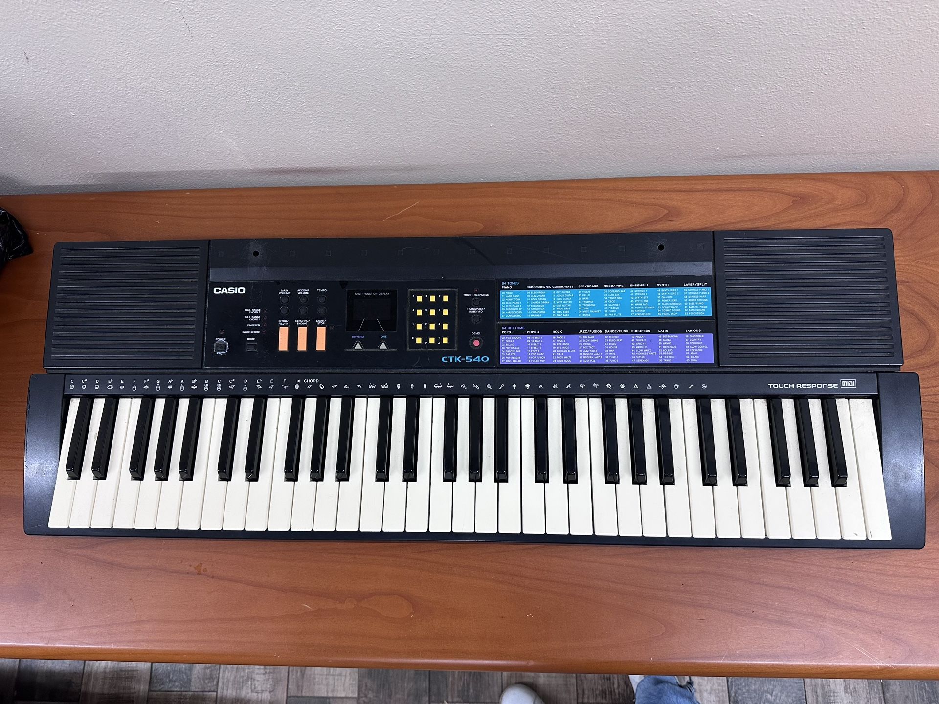 CASIO PIANO CTK-540
