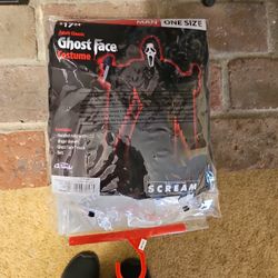 Halloween Ghost Face Costume SCREAM