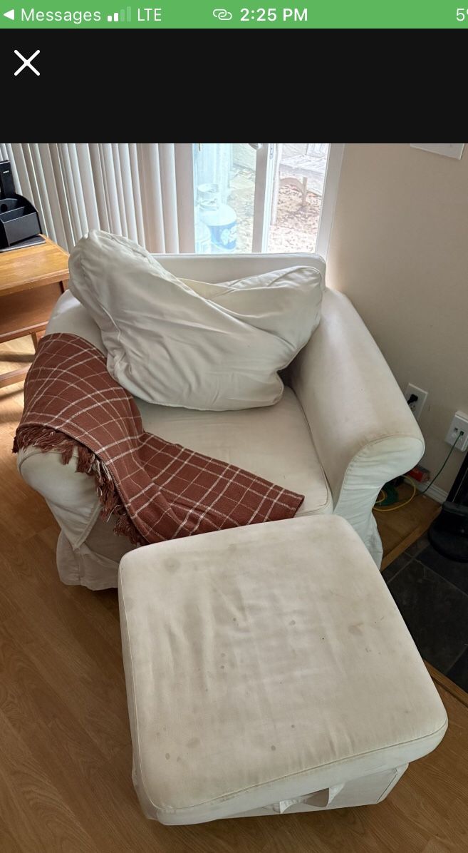 Lounge Chair W/ Ottoman