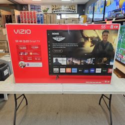 VIZIO 55 INCH QLED TV'S IN STOCK M55Q6L4 VOICE SEARCH BLUETOOTH W/WARRANTY - PAYMENT OPTIONS