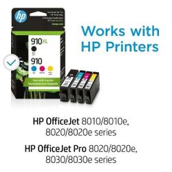 HP Ink Cartiges (New)- 4 Color Pack