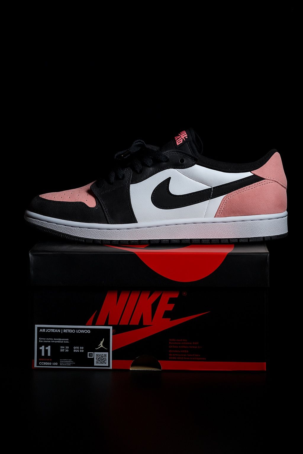 Jordan 1 Low Bleached Coral Size 11