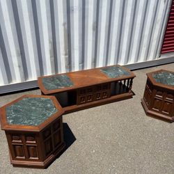 Coffee and end tables 