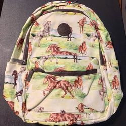 Montana West Western Horse Backpack Purse