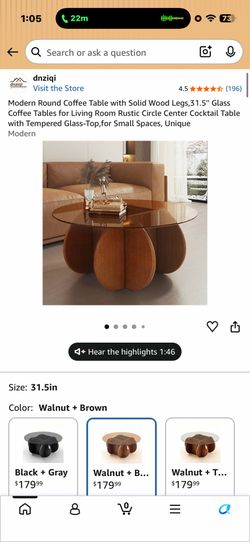 Coffee table