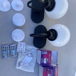 Rechargeable Battery Operated Wall Sconces