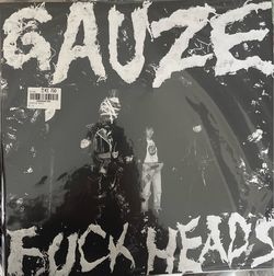 Gauze - Fuck Heads - Red Vinyl Japanese Punk Record LP