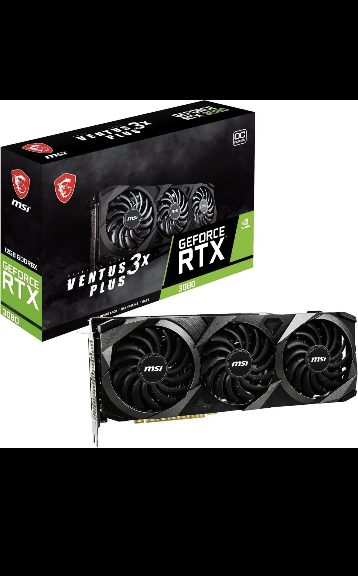 MSI 3080 LHR OC 12GB