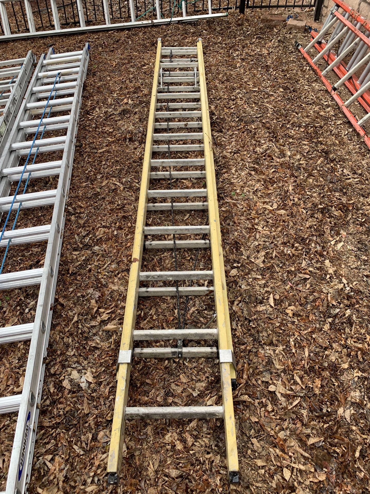 24’ Werner Fiberglass Extension Ladder type 1AA