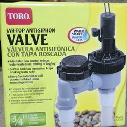 Toro Anti-Siphon Valve