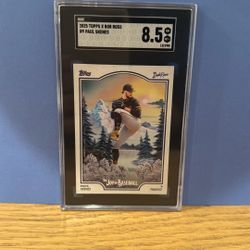 Paul Skenes - 2025 Topps - Bob Ross Edition 