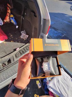Struggling women watch