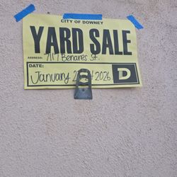 Yard Sale
