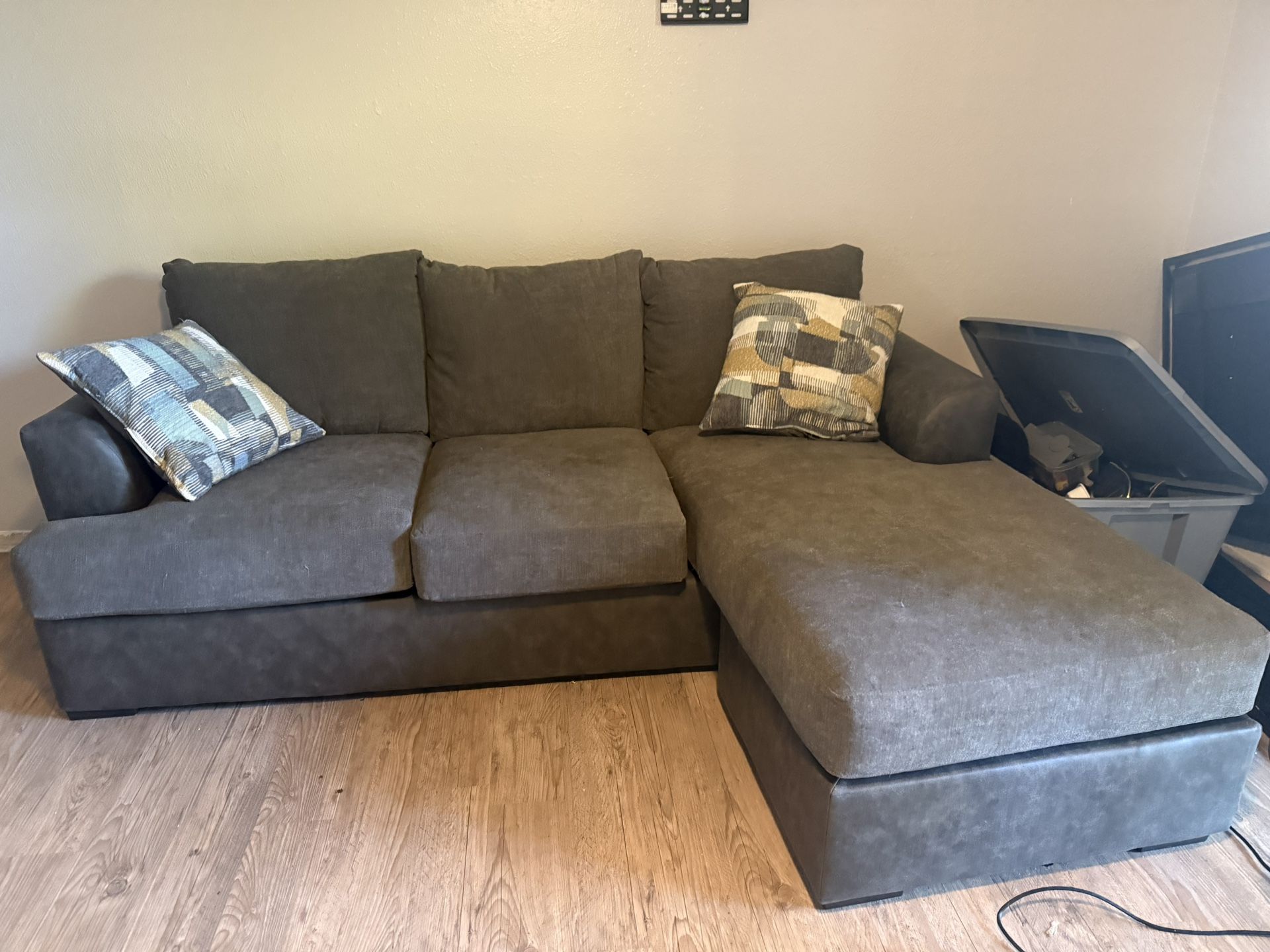 Grey Sectional Couch
