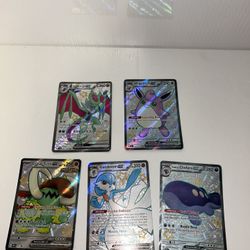 Pokémon Scarlet&Violet Ex Shiny Full Art Lot