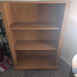 Wooden Bookshelf - Cabinet