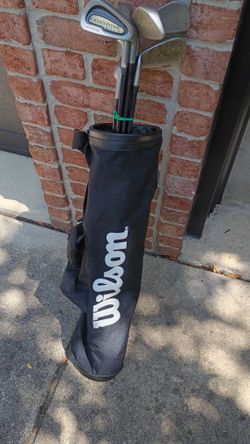 Used Golf Club Irons and Bag
